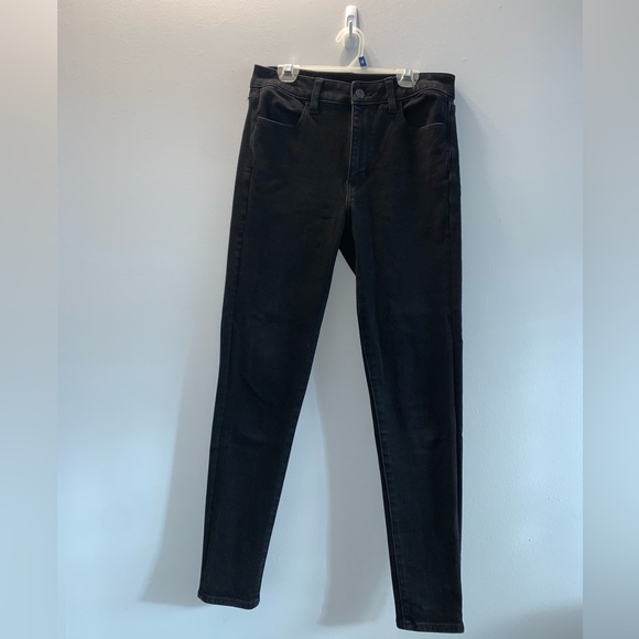 American Eagle Black High Rise Jeans - Picture 1 of 5